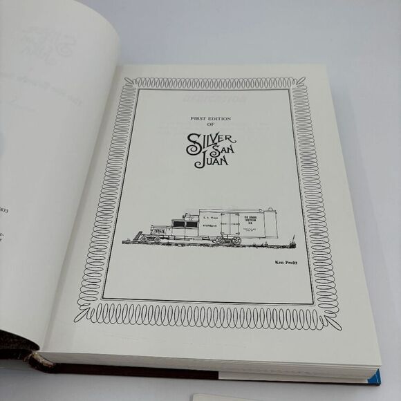 Silver San Juan, The Rio Grande Southern by Mallory Hope Ferrell Hardback 1st Ed - Picture 5 of 11